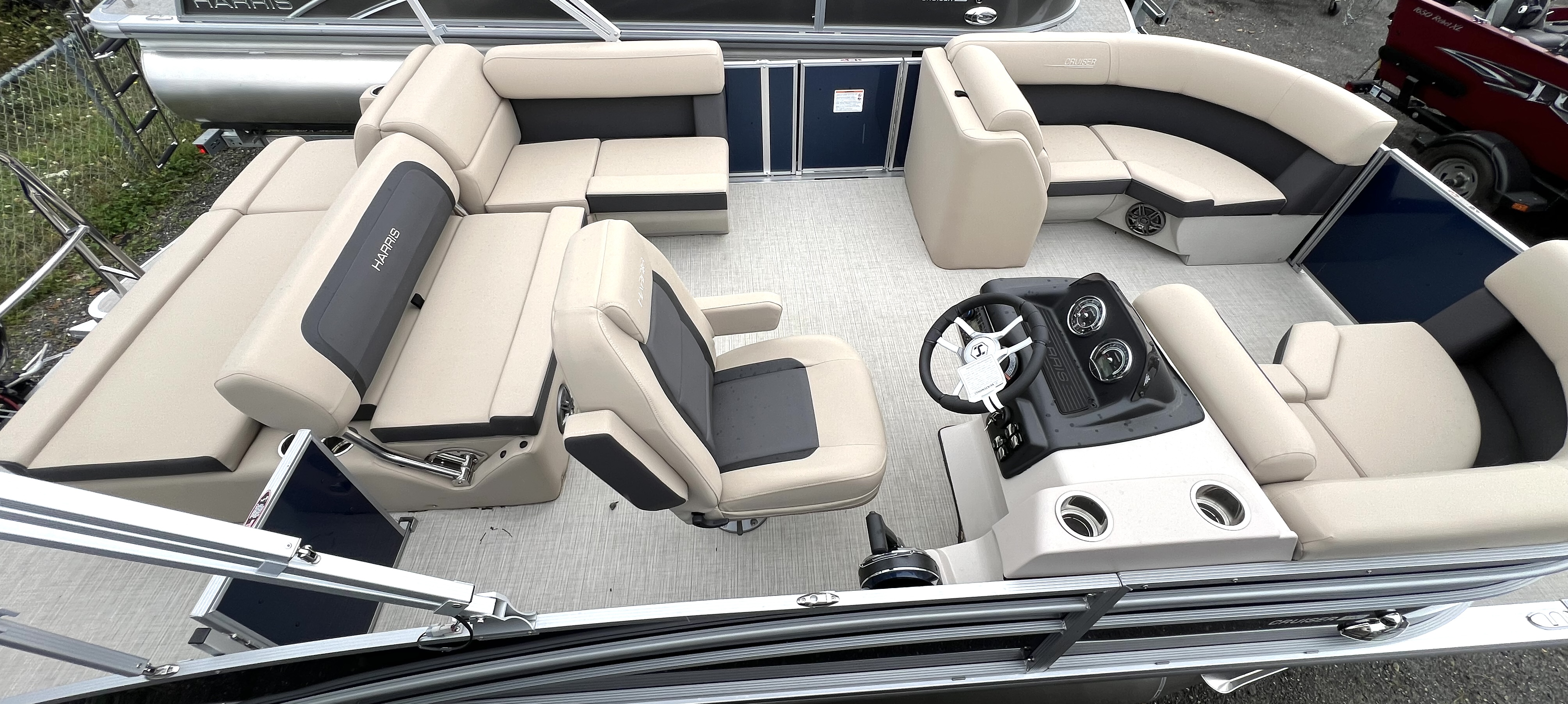 2025 Harris CRUISER 190 with  60 HP ELPT CT Mercury - Photo 10